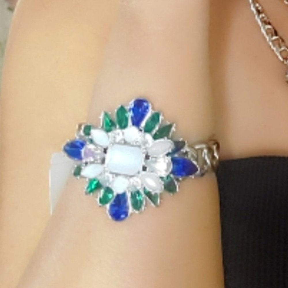 Starburst Crystal Bracelet